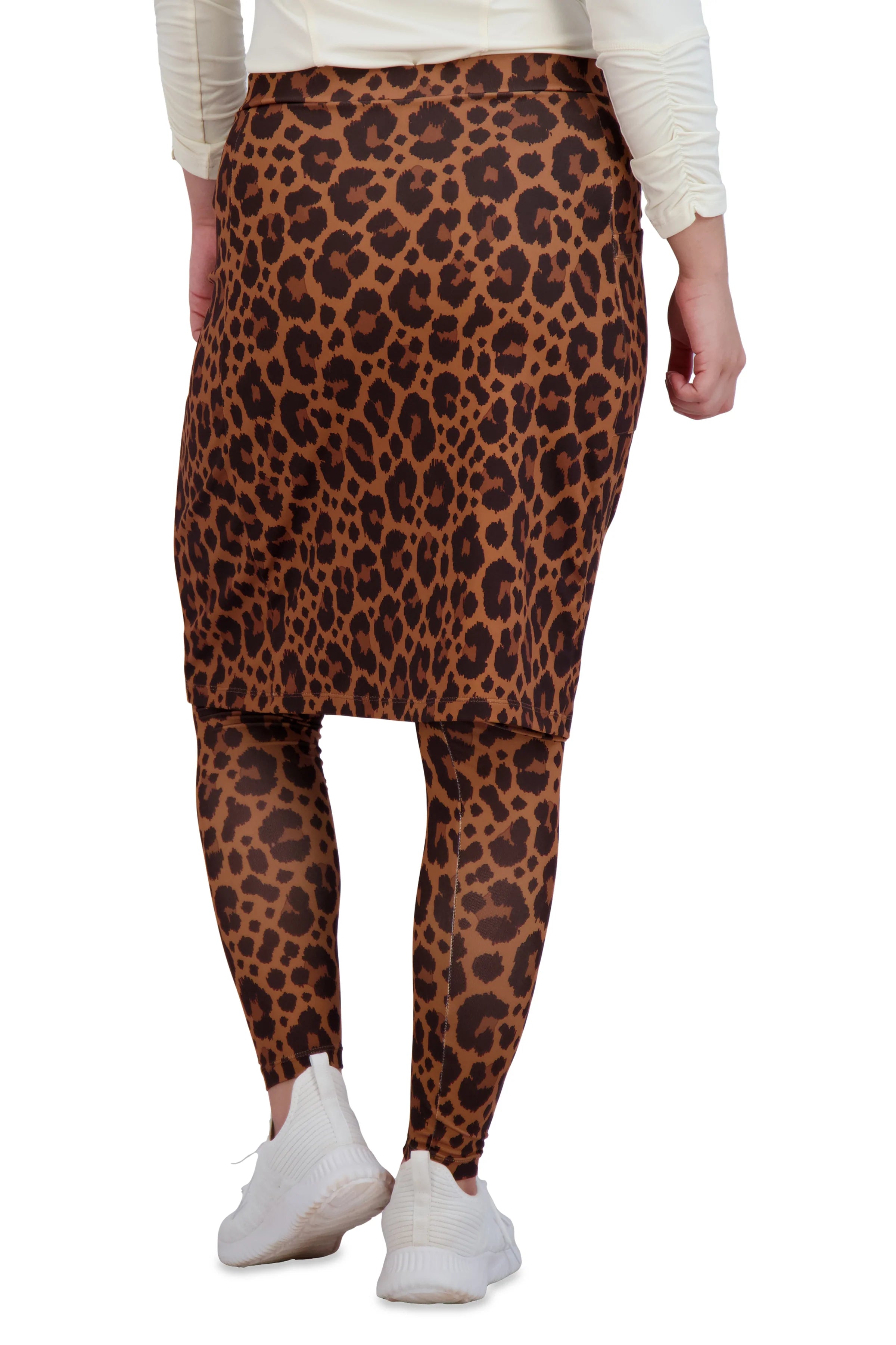 Snoga Fit Long Leggings- Leopard
