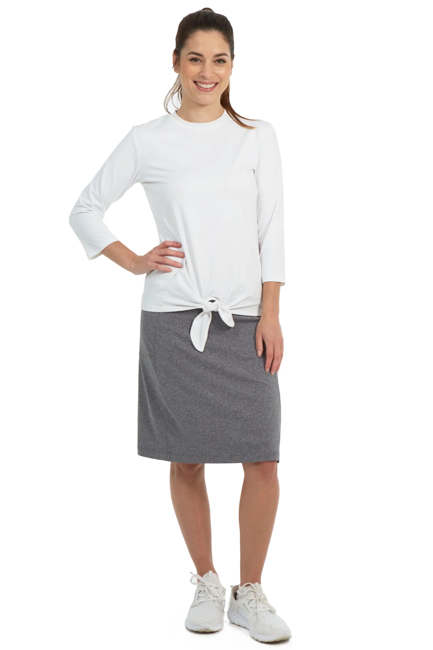 Heather Grey Snoga Skort