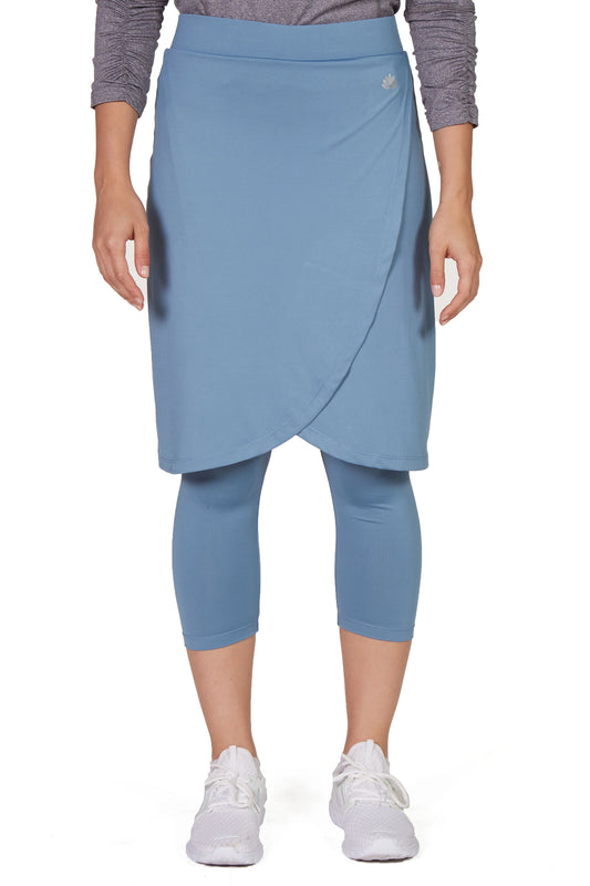 Snoga Faux Wrap-Spring Lake Blue