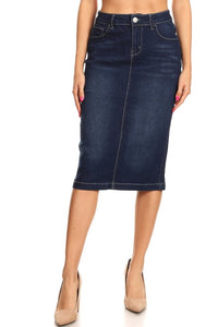 Charleigh Denim Skirt