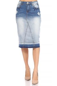 Abigail denim skirt