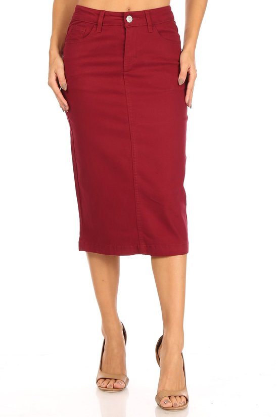 Amy Calf Length Skirt