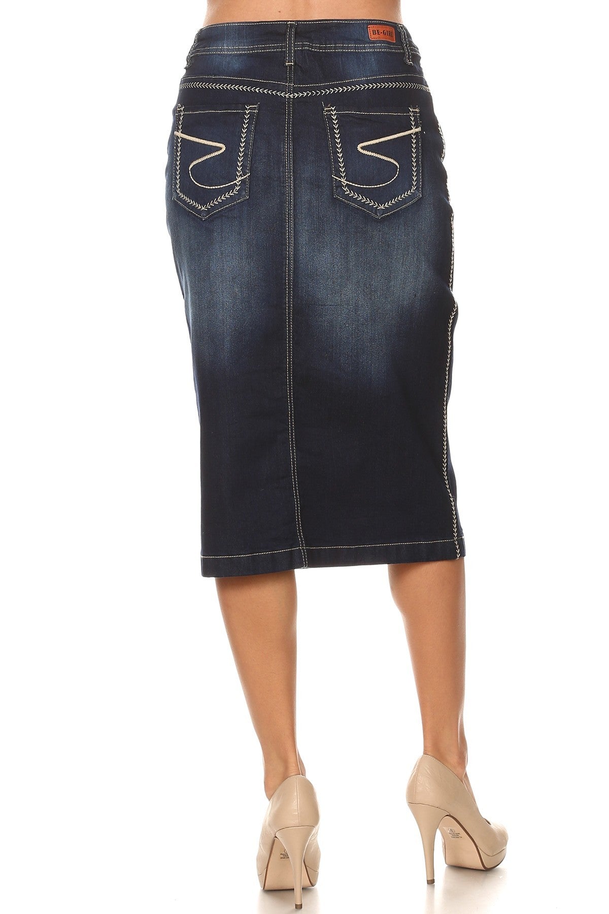 Erin Denim Skirt 410