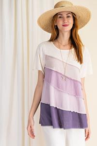 Ellynn Color Block Top