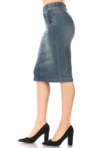 Rita Vintage Denim Skirt