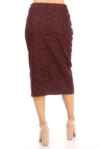 Amy Cheetah Print Skirt