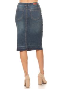Gayle Vintage Denim Skirt