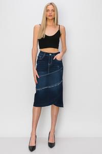 Evelyn Denim Skirt