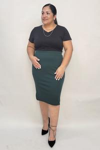 Plus Amber Pencil Skirt