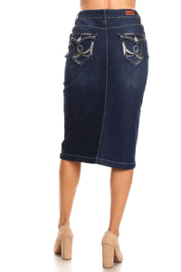 Charleigh Denim Skirt