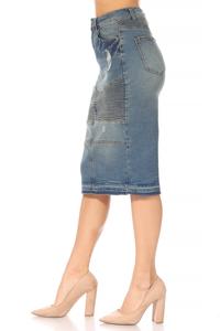 Quinn Vintage Denim Skirt