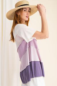 Ellynn Color Block Top