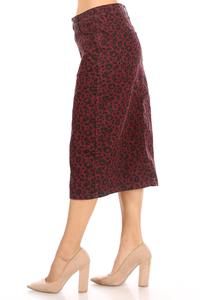 Amy Cheetah Print Skirt