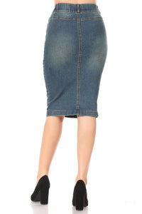 Rita Vintage Denim Skirt