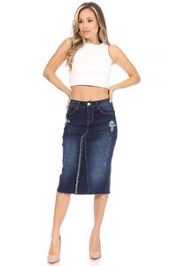 Kelbie Denim Skirt