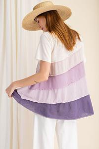 Ellynn Color Block Top