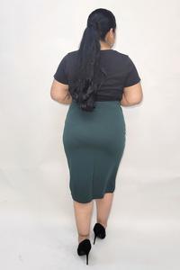 Plus Amber Pencil Skirt