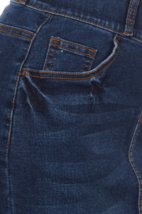 Rita Indigo Denim Skirt