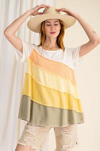 Ellynn Color Block Top