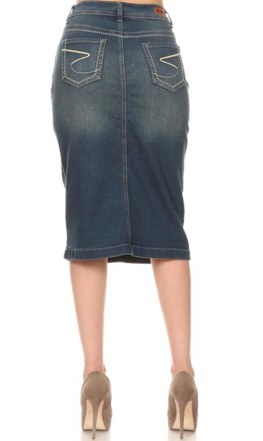 Erin Denim Skirt 410