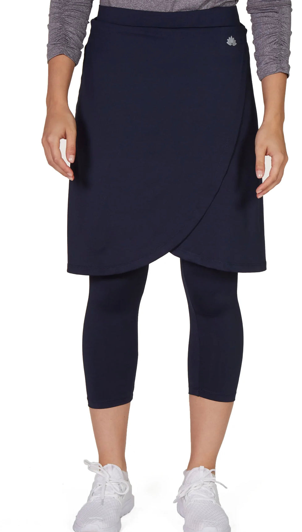 Snoga Faux Wrap-Navy – Be Modest Boutique