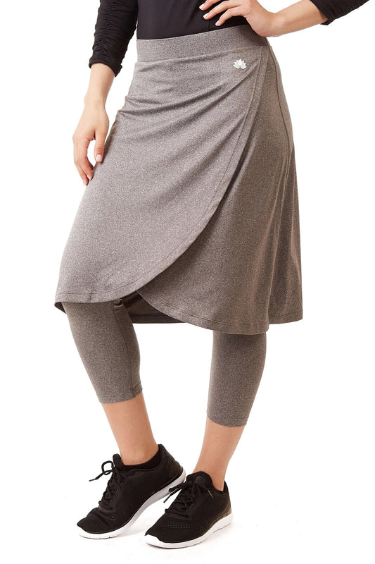 Snoga Faux Wrap - Heather Grey