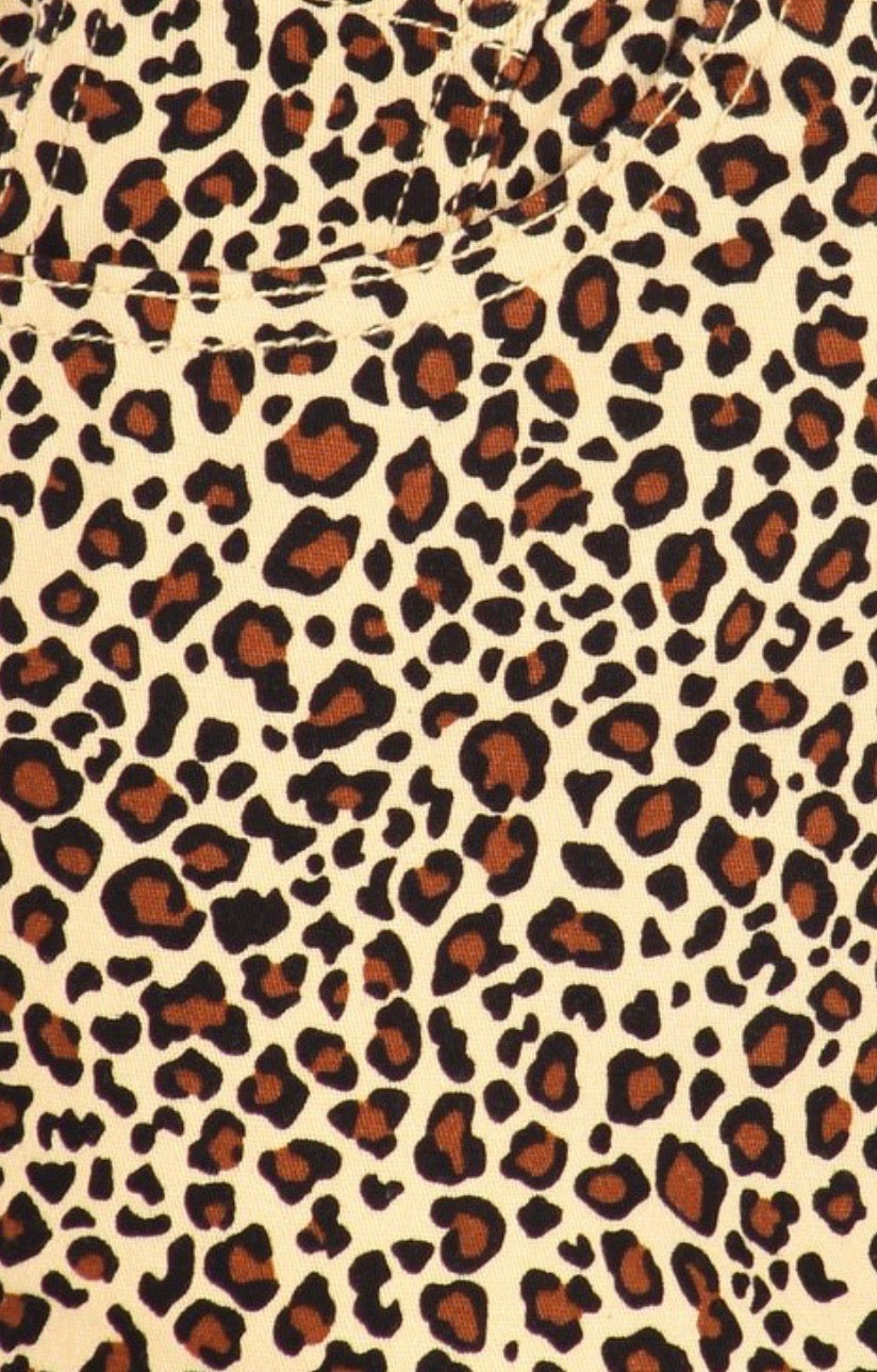 Callie Leopard Skirt