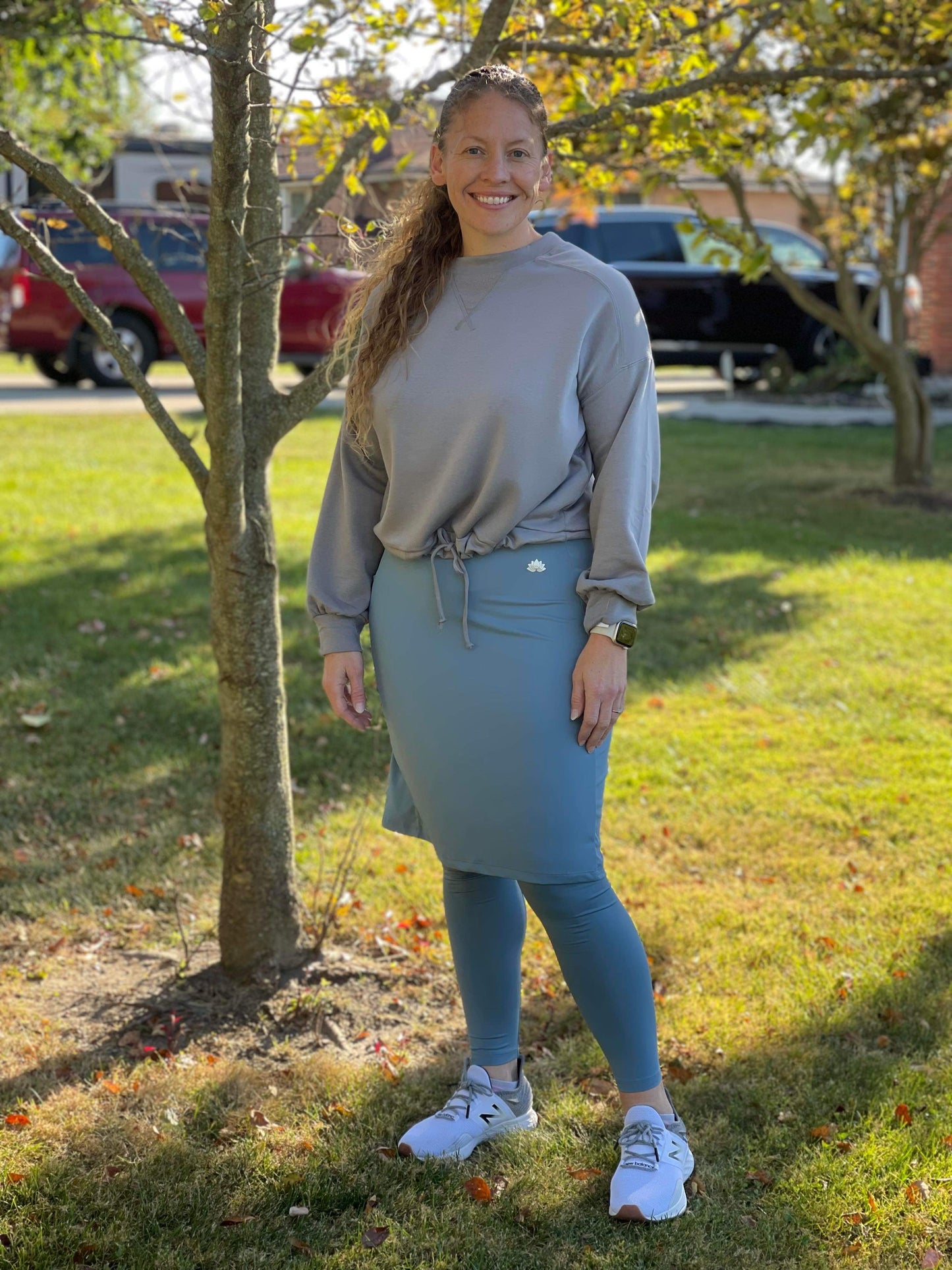 Adele Drawstring Knit Top of