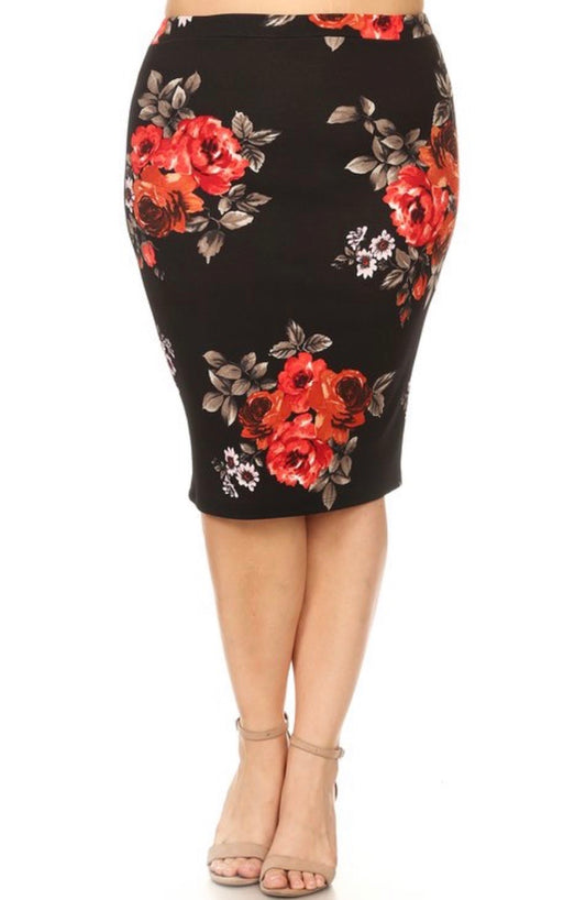 Bella Coral Bouquet Skirt