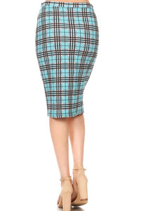 Ansley Plaid Skirt
