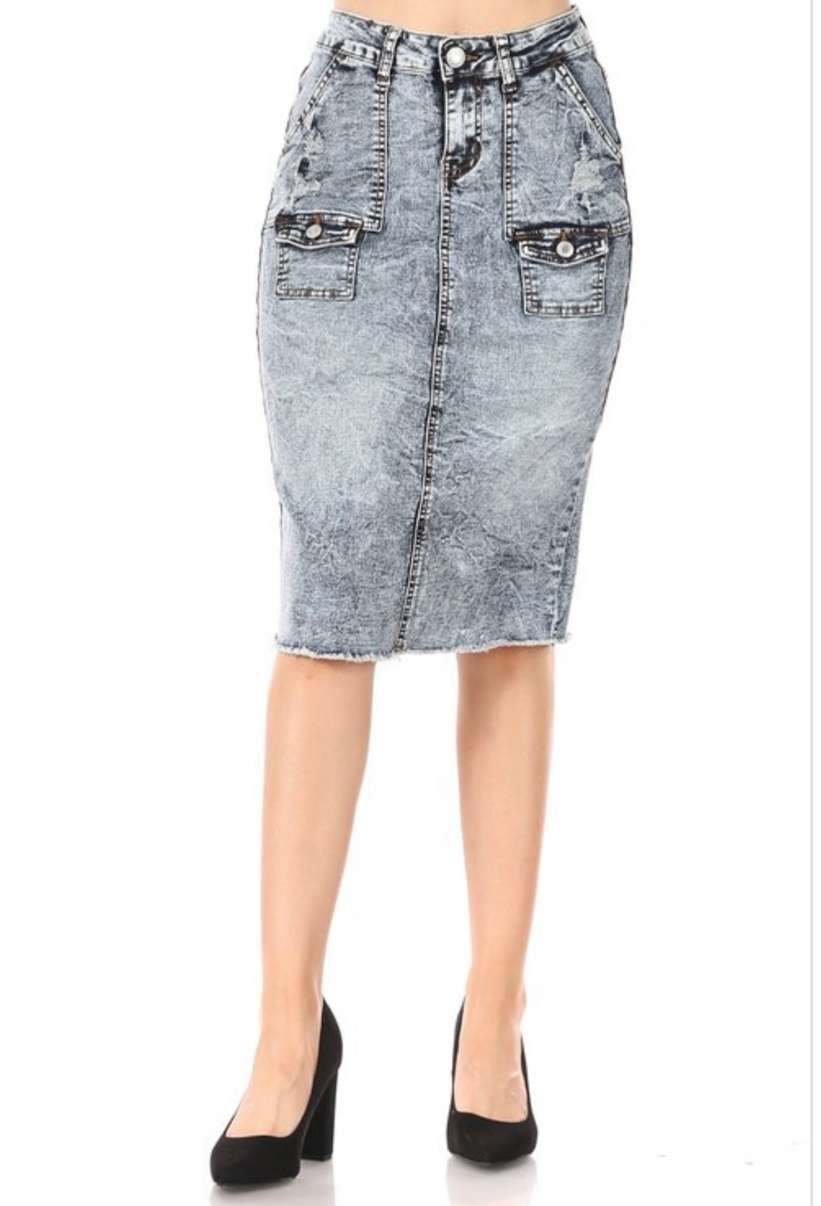 Ella Denim Skirt