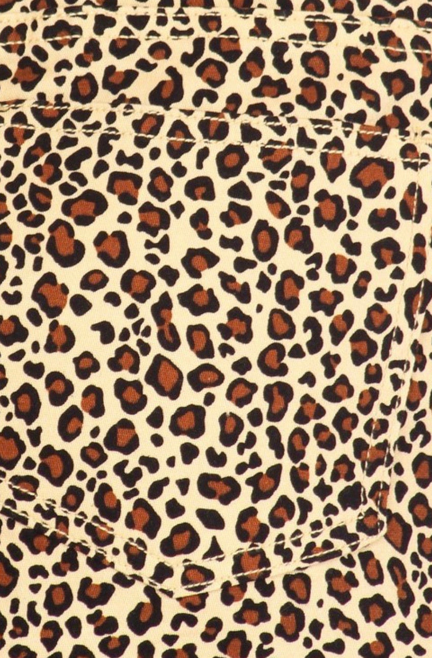 Callie Leopard Skirt